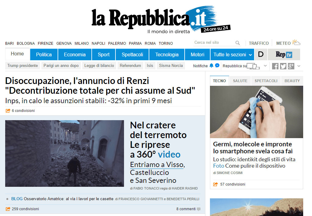 repubblica-home-page-sisma-360-161116-con-ssm